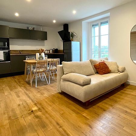 Appartement Calme Et Cosy Proche Centre Vue Chateau ヴィトレ エクステリア 写真